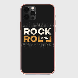 Чехол для iPhone 12 Pro Rock and Roll Z, цвет: 3D-светло-розовый