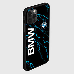 Чехол для iPhone 12 Pro BMW, цвет: 3D-черный — фото 2