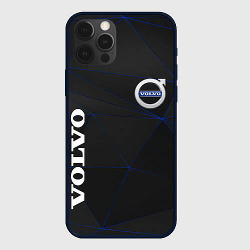 Чехол iPhone 12 Pro VOLVO / 3D-Черный – фото 1