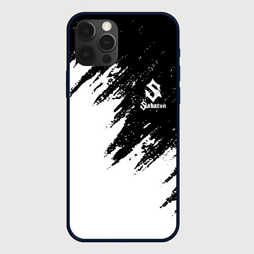 Чехол iPhone 12 Pro Sabaton / 3D-Черный – фото 1