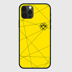 Чехол для iPhone 12 Pro BORUSSIA, цвет: 3D-черный