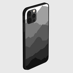 Чехол для iPhone 12 Pro Горы, цвет: 3D-черный — фото 2