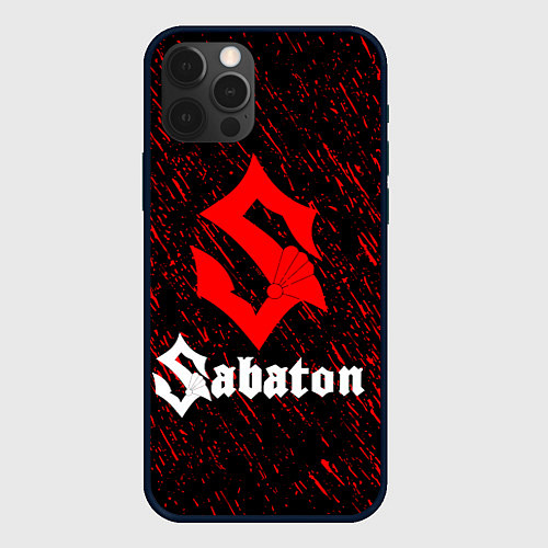 Чехол iPhone 12 Pro Sabaton / 3D-Черный – фото 1
