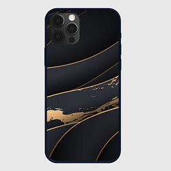 Чехол iPhone 12 Pro Black gold