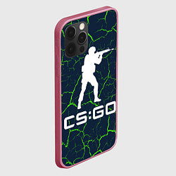 Чехол для iPhone 12 Pro CS GO КС ГО, цвет: 3D-малиновый — фото 2