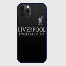 Чехол для iPhone 12 Pro LIVERPOOL, цвет: 3D-черный