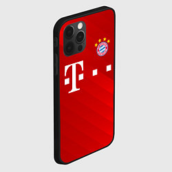 Чехол для iPhone 12 Pro FC Bayern Munchen, цвет: 3D-черный — фото 2