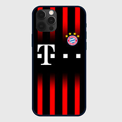 Чехол для iPhone 12 Pro FC Bayern Munchen, цвет: 3D-черный