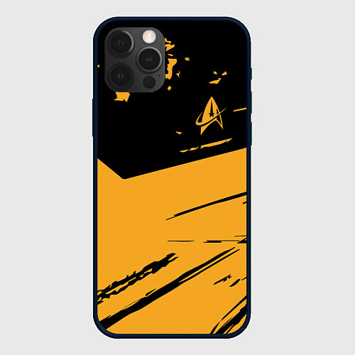 Чехол iPhone 12 Pro Star Trek / 3D-Черный – фото 1