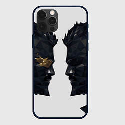 Чехол для iPhone 12 Pro Отражение Адама Дженсена Deus Ex, цвет: 3D-черный