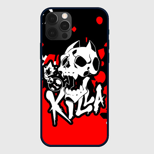 Чехол iPhone 12 Pro KILLA / 3D-Черный – фото 1