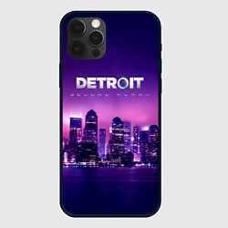 Чехол для iPhone 12 Pro Detroit Become Human S, цвет: 3D-черный