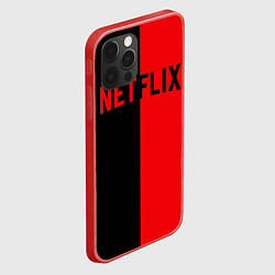 Чехол для iPhone 12 Pro NETFLIX, цвет: 3D-красный — фото 2