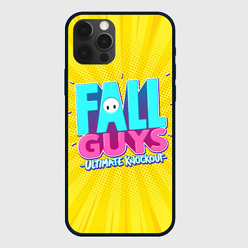 Чехол iPhone 12 Pro Fall Guys / 3D-Черный – фото 1