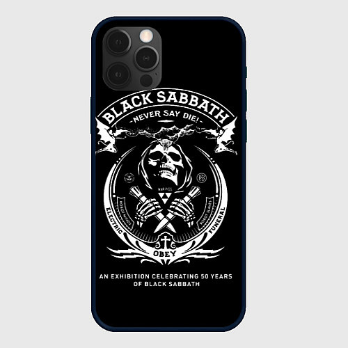 Чехол iPhone 12 Pro The End World Tour / 3D-Черный – фото 1