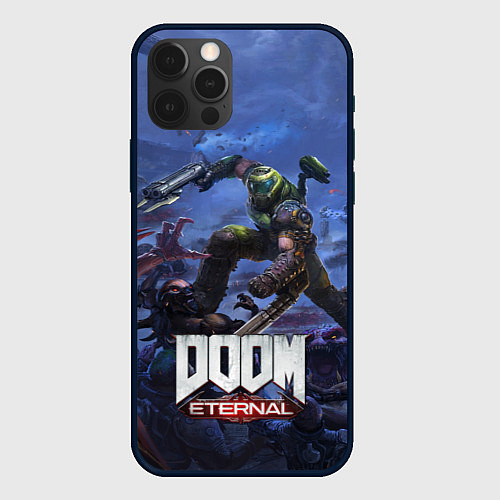 Чехол iPhone 12 Pro Doom Eternal The Ancient Gods / 3D-Черный – фото 1