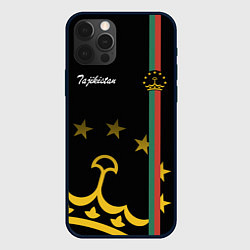 Чехол для iPhone 12 Pro Таджикистан - серб страны, цвет: 3D-черный