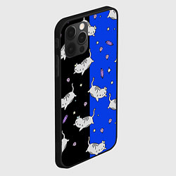 Чехол для iPhone 12 Pro КИСЫ, цвет: 3D-черный — фото 2