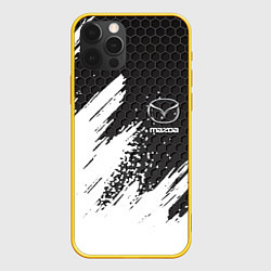 Чехол для iPhone 12 Pro MAZDA, цвет: 3D-желтый