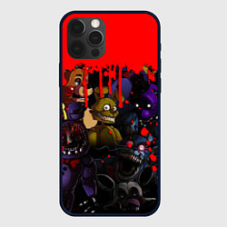 Чехол для iPhone 12 Pro Five Nights At Freddys, цвет: 3D-черный