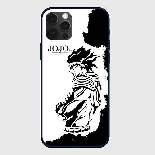 Чехол iPhone 12 Pro JoJo Bizarre Adventure / 3D-Черный – фото 1