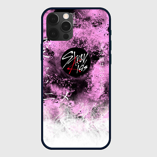 Чехол iPhone 12 Pro Stray kids / 3D-Черный – фото 1