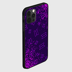 Чехол для iPhone 12 Pro BTS БТС, цвет: 3D-черный — фото 2