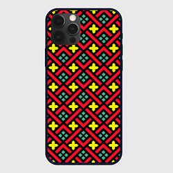 Чехол iPhone 12 Pro Abstract cross armor