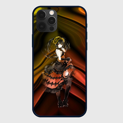 Чехол iPhone 12 Pro Куруми Токисаки / 3D-Черный – фото 1