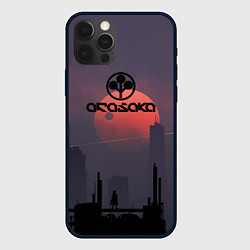 Чехол для iPhone 12 Pro Cyberpunk 2077 - Arasaka, цвет: 3D-черный