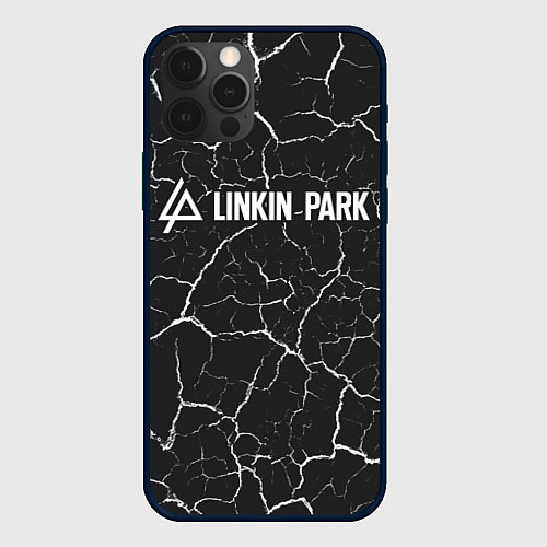 Чехол iPhone 12 Pro LINKIN PARK ЛИНКИН ПАРК / 3D-Черный – фото 1