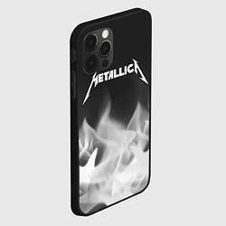 Чехол для iPhone 12 Pro METALLICA МЕТАЛЛИКА, цвет: 3D-черный — фото 2