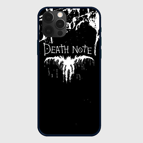 Чехол iPhone 12 Pro Death Note / 3D-Черный – фото 1