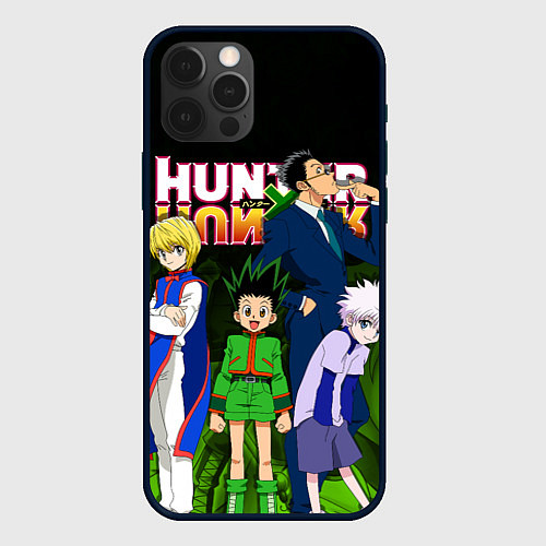 Чехол iPhone 12 Pro Hunter x Hunter / 3D-Черный – фото 1