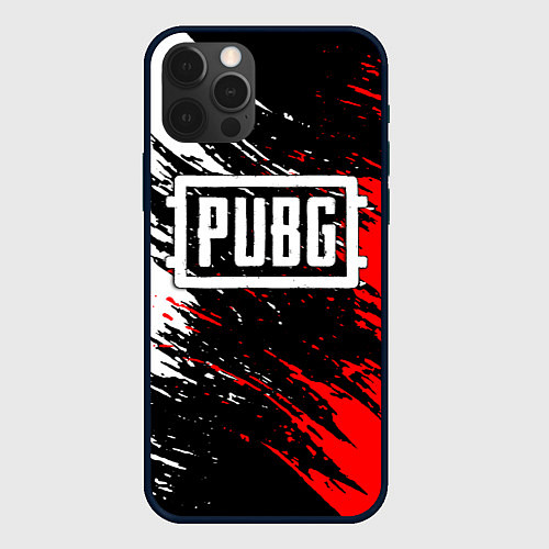 Чехол iPhone 12 Pro PUBG / 3D-Черный – фото 1