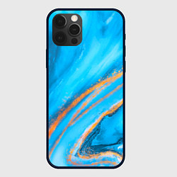 Чехол для iPhone 12 Pro Краски, цвет: 3D-черный