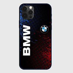 Чехол iPhone 12 Pro BMW ТЕКСТУРА