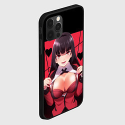 Чехол для iPhone 12 Pro Юмэко Джабами Безумный азарт, цвет: 3D-черный — фото 2