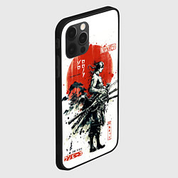 Чехол для iPhone 12 Pro ONE PIECE ZOHO SAMURAI, цвет: 3D-черный — фото 2