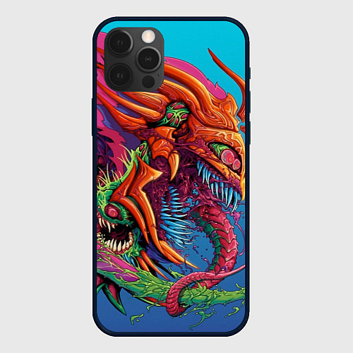 Чехол iPhone 12 Pro HyperBeast / 3D-Черный – фото 1