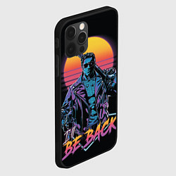 Чехол для iPhone 12 Pro I WILL BE BACK TERMINATOR, цвет: 3D-черный — фото 2