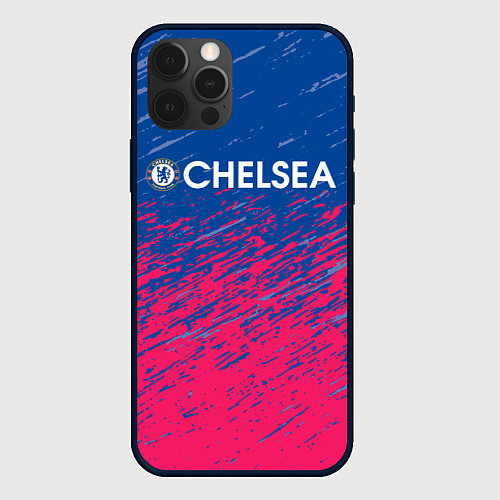 Чехол iPhone 12 Pro Chelsea Челси / 3D-Черный – фото 1