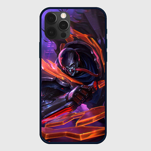 Чехол iPhone 12 Pro Пайк League of legends / 3D-Черный – фото 1