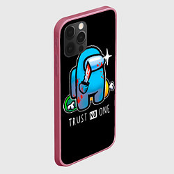 Чехол для iPhone 12 Pro Among Us, цвет: 3D-малиновый — фото 2