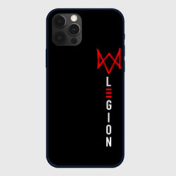 Чехол для iPhone 12 Pro Watch Dogs: Legion, цвет: 3D-черный