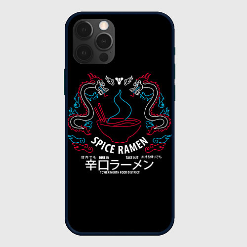 Чехол iPhone 12 Pro DESTINY 2 SPICE RAMEN / 3D-Черный – фото 1