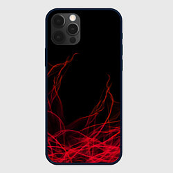 Чехол для iPhone 12 Pro Fiber, цвет: 3D-черный