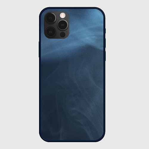 Чехол iPhone 12 Pro Дымчатый / 3D-Черный – фото 1