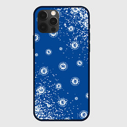 Чехол для iPhone 12 Pro CHELSEA F C ЧЕЛСИ, цвет: 3D-черный