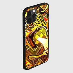 Чехол для iPhone 12 Pro CS GO DRAGON LORE, цвет: 3D-черный — фото 2